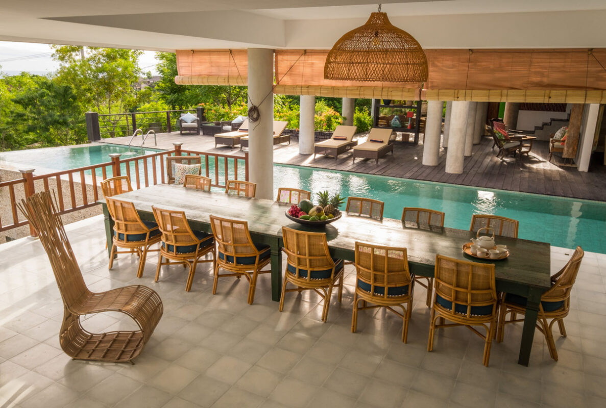 Common area of the hotel